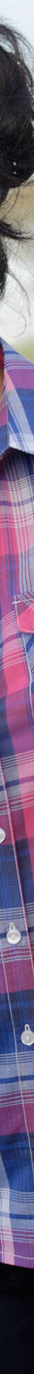 Chemisier manches courtes à carreaux (bleu / rose) Chemisier manches courtes à carreaux (bleu / rose)
